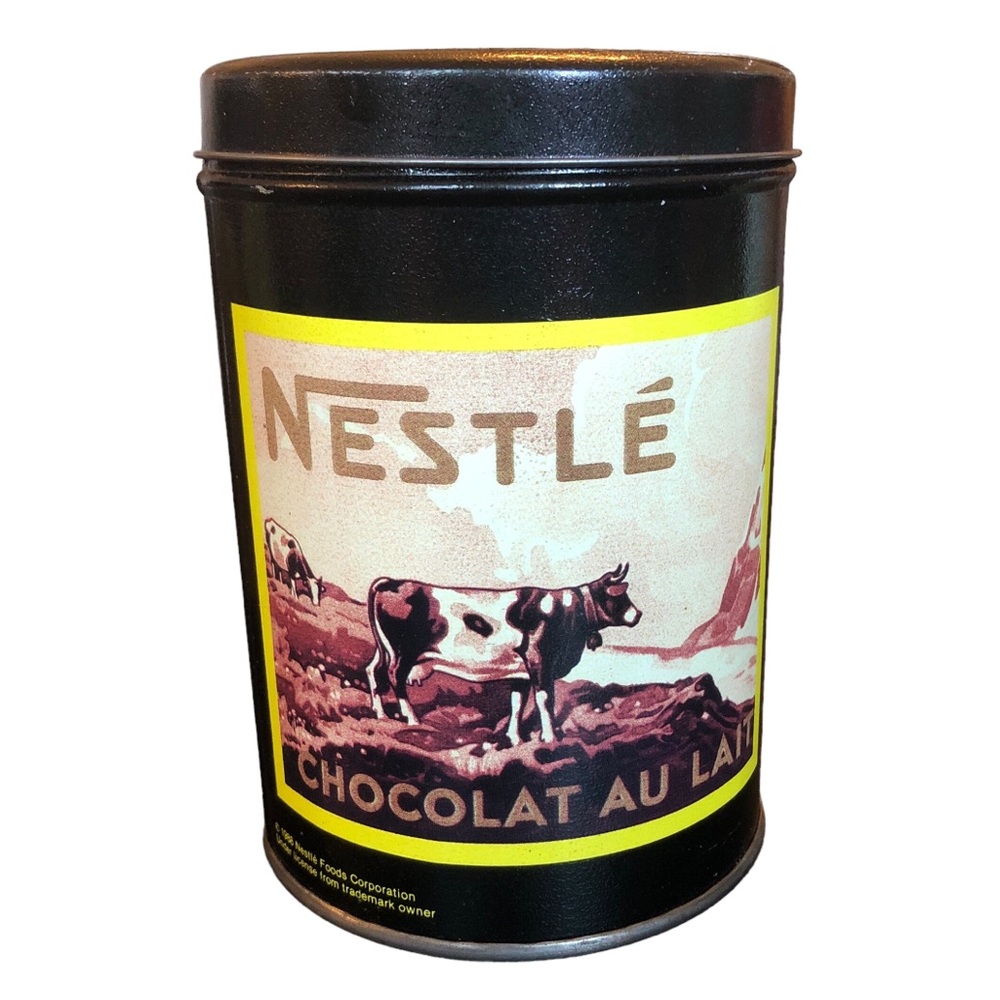 Nestle Chocolate Cow Tin